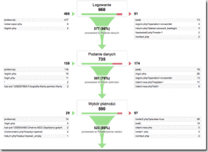 realizacja celu na stronie internetowej