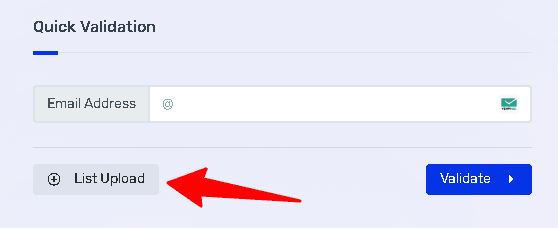 Wgrywanie listy mailingowej do czyszczenia